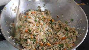 veg fried rice recipe instruction 15