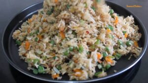 veg fried rice recipe instruction 16
