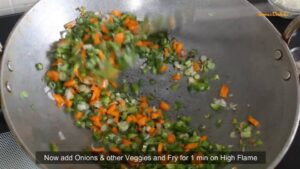 veg fried rice recipe instruction 9