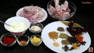 Ingredients for nalli nihari