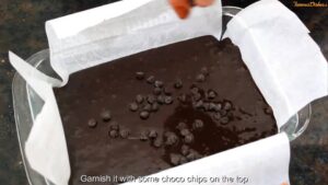 a chocolate brownie recipe instruction 10