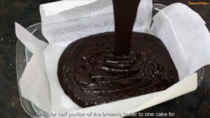 a chocolate brownie recipe instruction 8