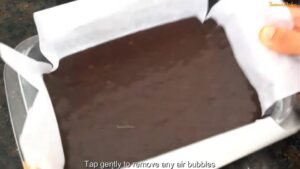 a chocolate brownie recipe instruction 9