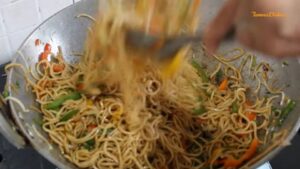 instruction for veg hakka noodles 20