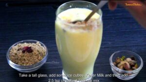 instruction of Thandai Recipe 7