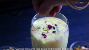 instruction of Thandai Recipe 9