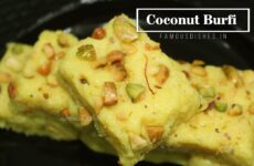 recipe for coconut burfi image