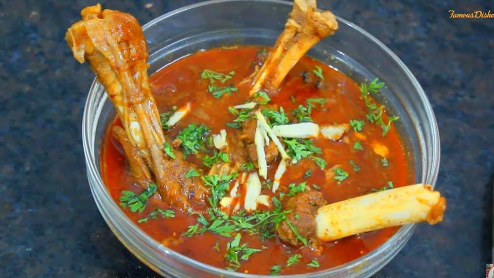 recipe for nalli nihari image