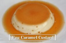recipe of caramel custard image