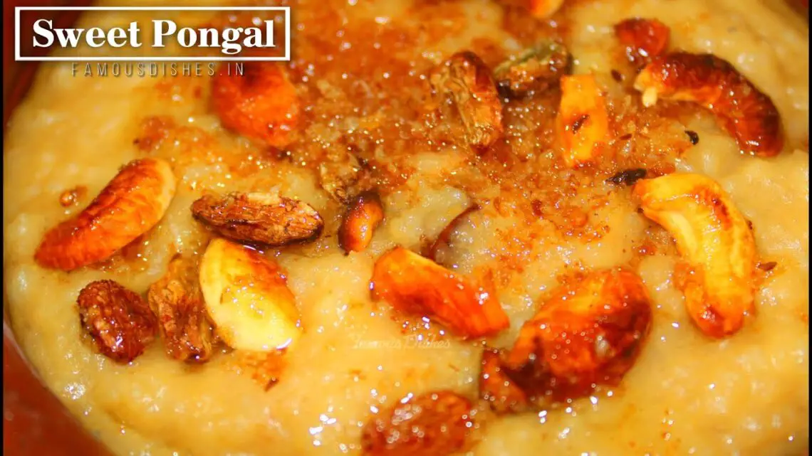 recipe of sweet pongal image