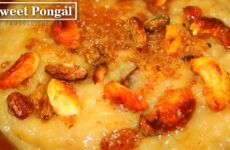 recipe of sweet pongal image