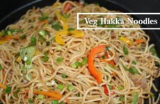 veg hakka noodles recipe image