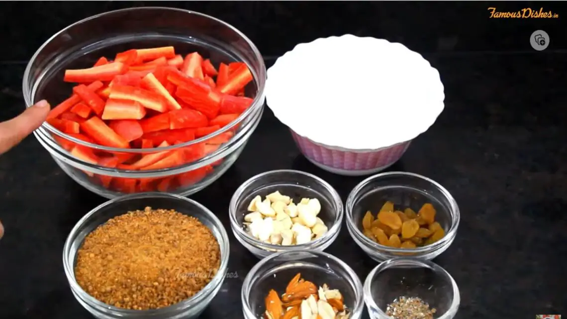 gajar ka halwa ingredients