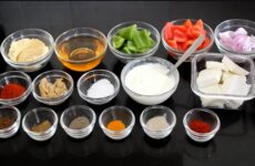 ingredients of paneer tikka