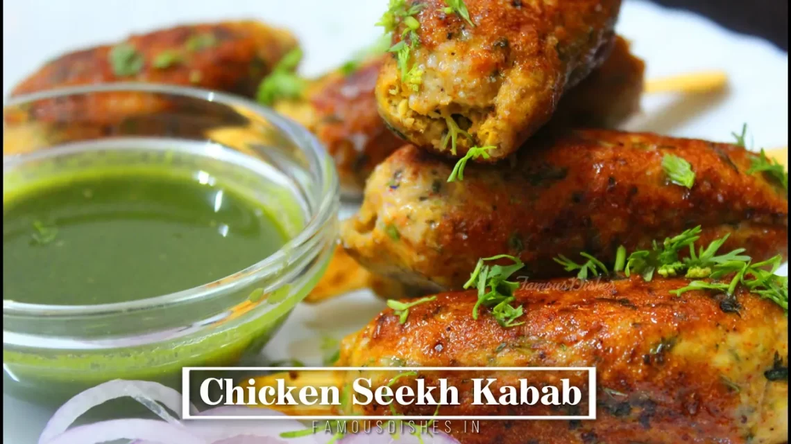Chicken Seekh Kabab Recipe image