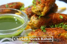 Chicken Seekh Kabab Recipe image