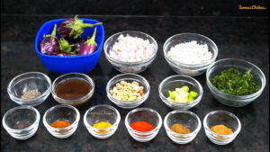 baingan masala recipe ingredients