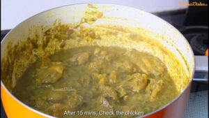 hariyali chicken recipe instruction 16