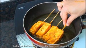 paneer satay recipe instruction 7