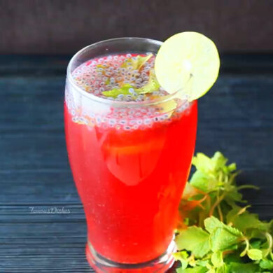 rooh afza drink recipe image