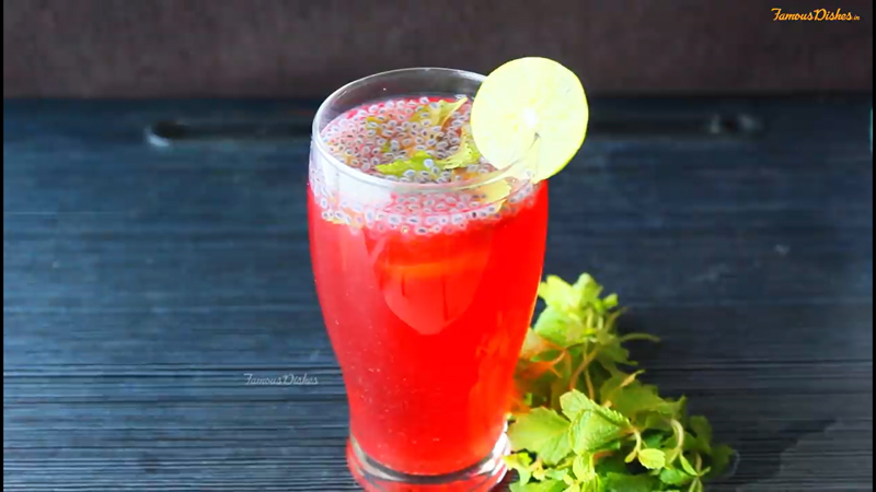 rooh afza drink recipe image