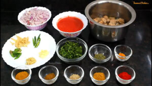 ingredients of soya kheema recipe