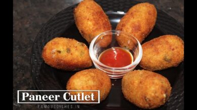 paneer cutlet recipe image