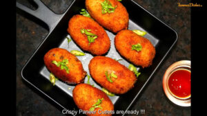 paneer cutlet recipe instruction 14