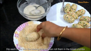 paneer cutlet recipe instruction 8