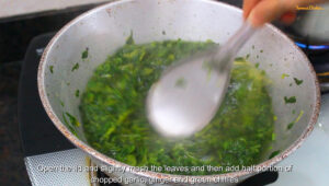 sarson ka saag recipe instruction 5