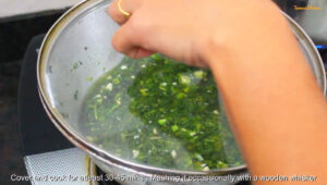 sarson ka saag recipe instruction 8