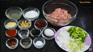 Chicken Hong Kong Recipe ingredients